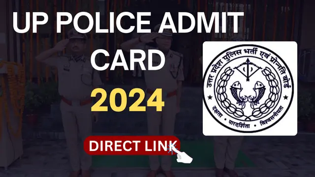 UP POLICE ADMIT CARD